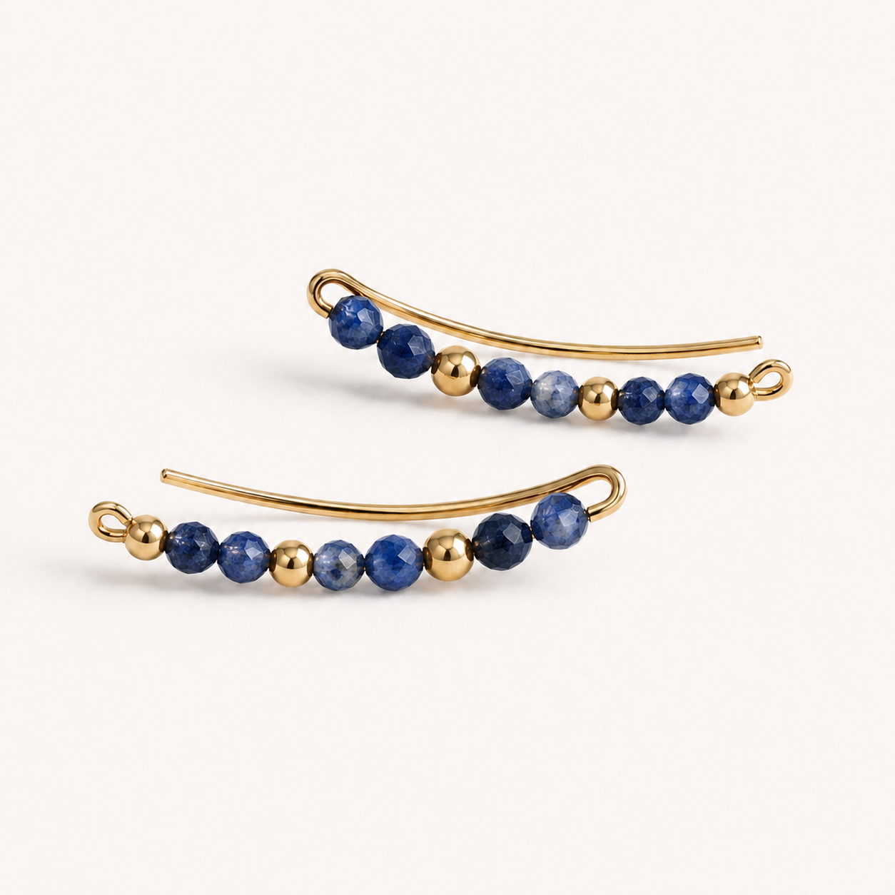 Sodalite Climbers Earrings