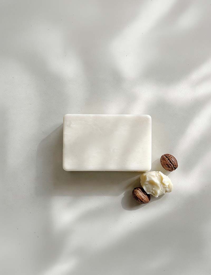 Bio-Sheabutterseife mit Bio-Süßmandelöl, 100 g