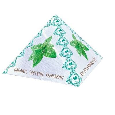 Box of 50 organic peppermint infusion teepees