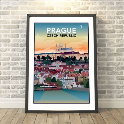 Prague, Czech Republic Print__A4