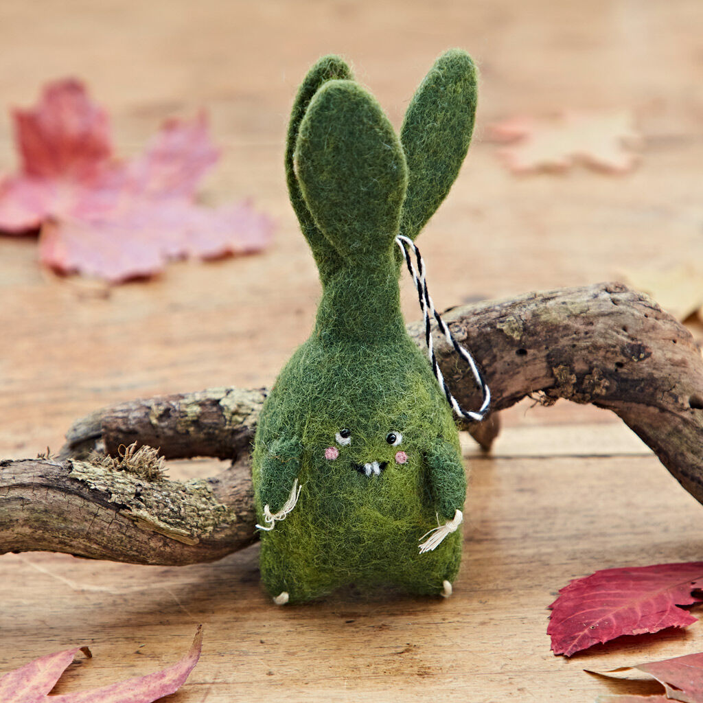 Felt Root Vegetable Character Hanging Decoration