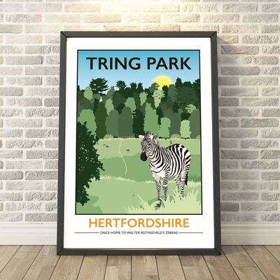 Tring Park, Hertfordshire Print__A4