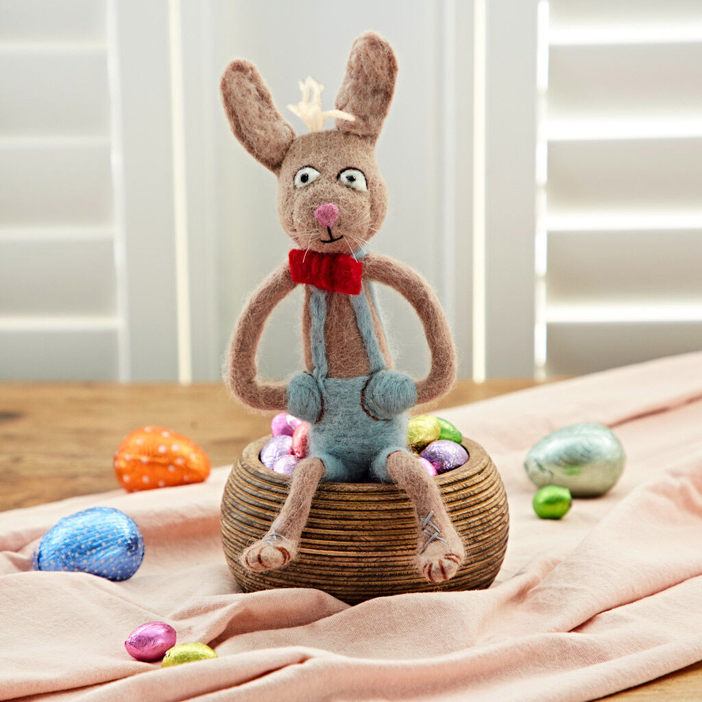 Felt Easter Bunny Decoration