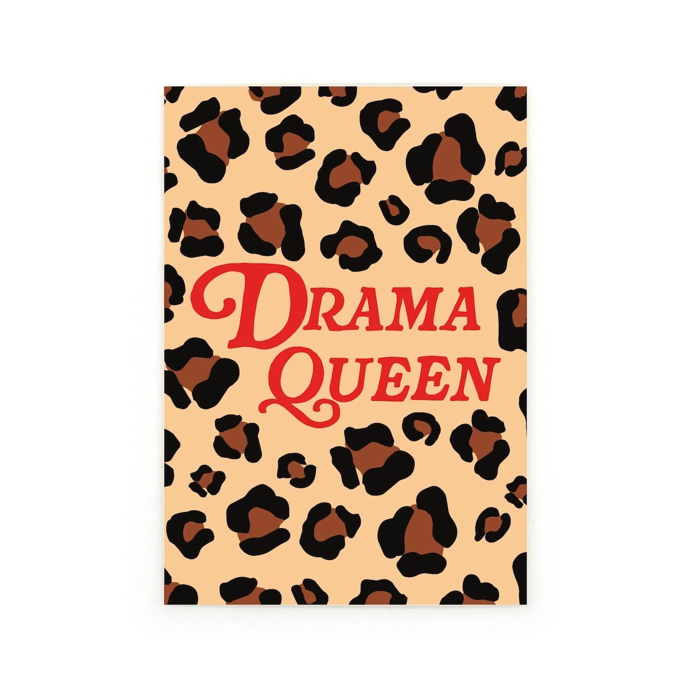 Carte postale Drama Queen Quartier Libre