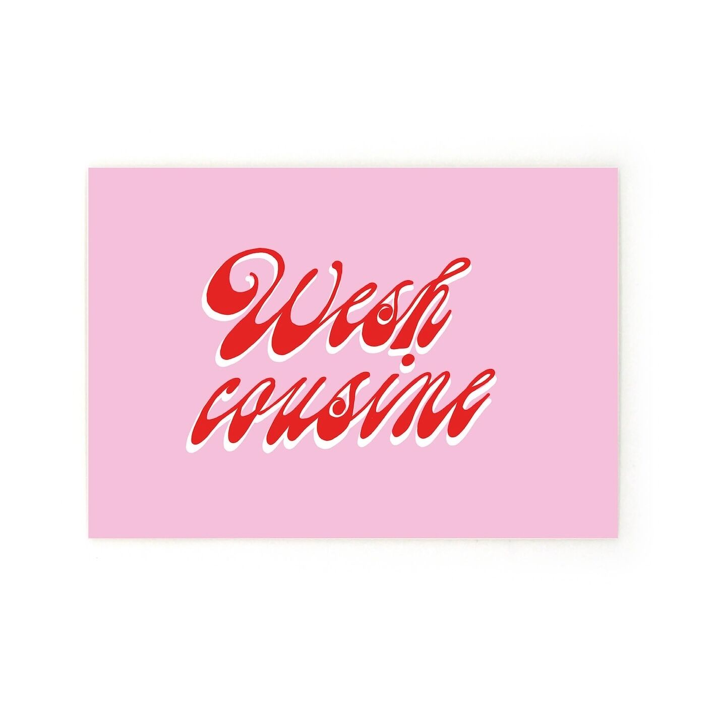 Carte postale Wesh Cousine Quartier Libre