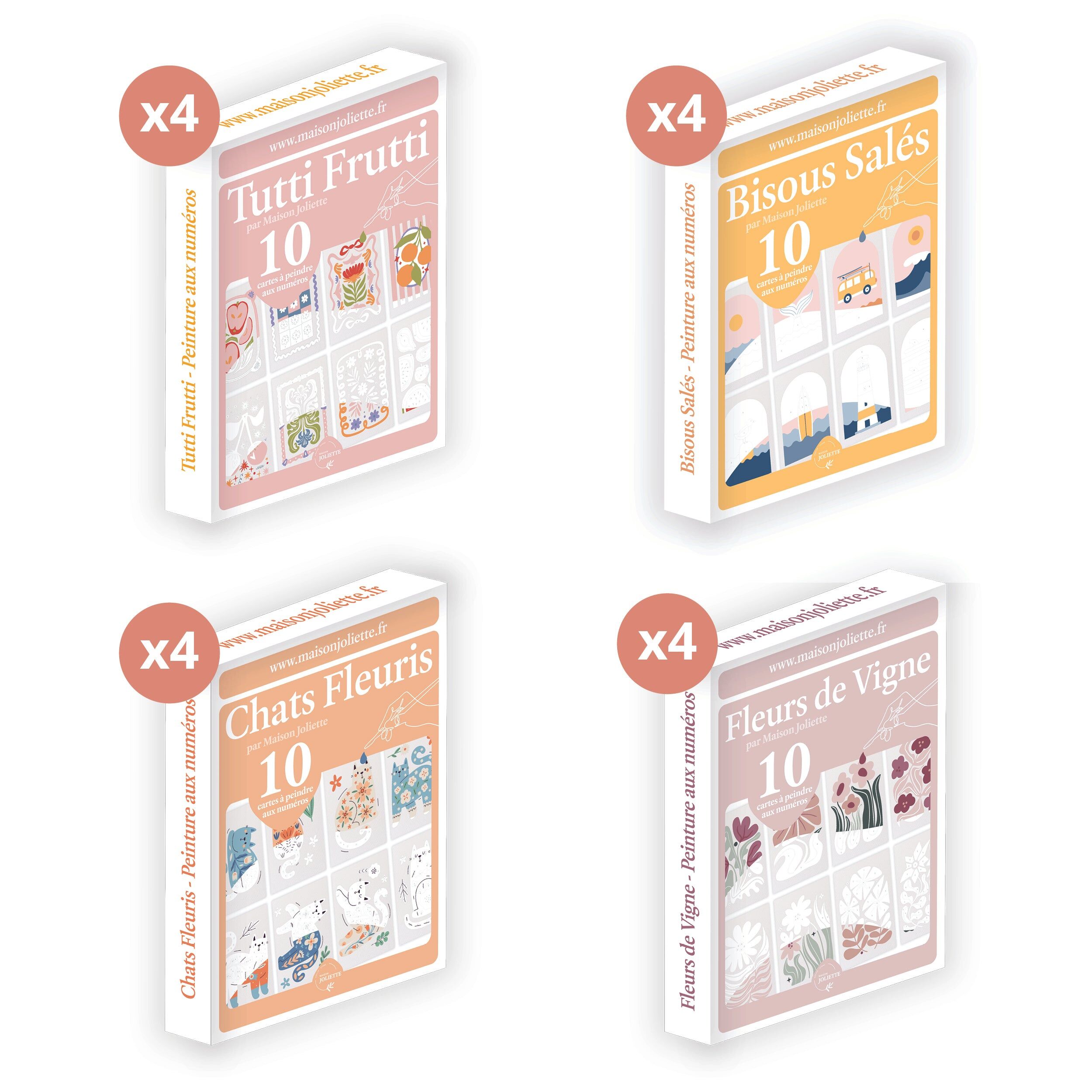 PACK D'IMPLANTATION - 16 kits de Peinture aux numéros #2