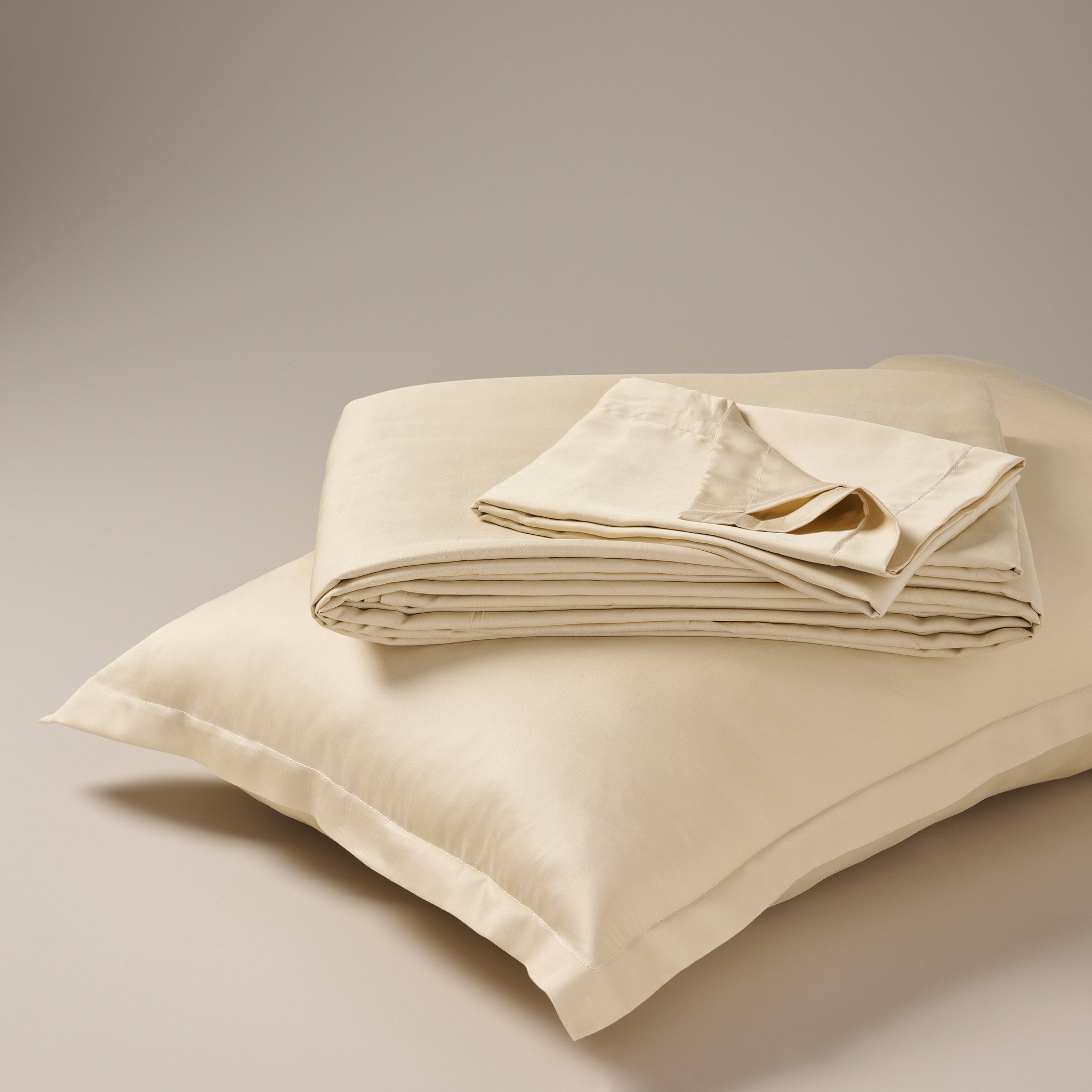 Bedsheet | Bamboo Sateen Soft, Breathable | With 2 Shams