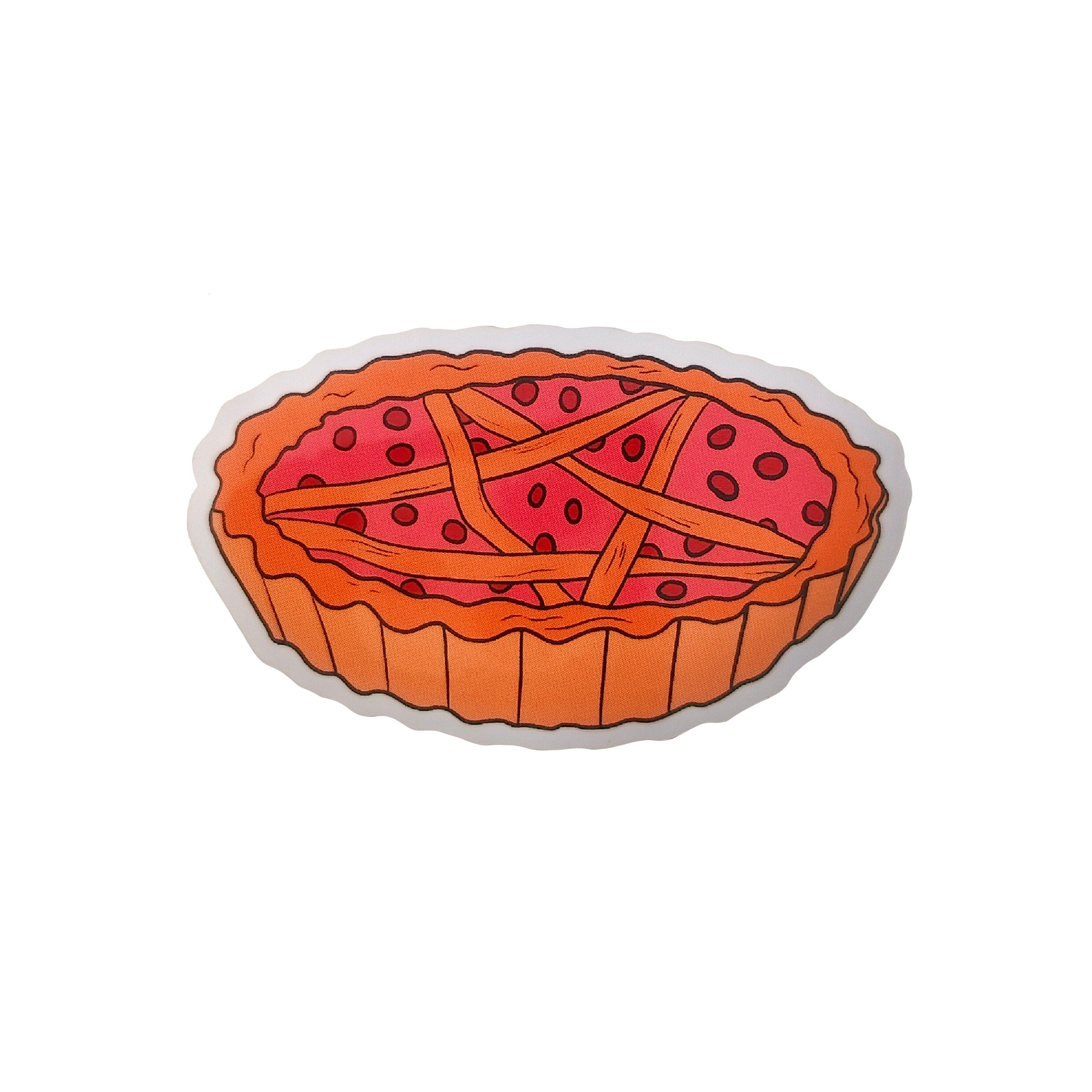 Pegatina de vinilo de pastel satánico