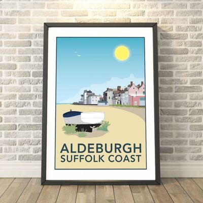 Aldeburgh, Suffolk Print__A4