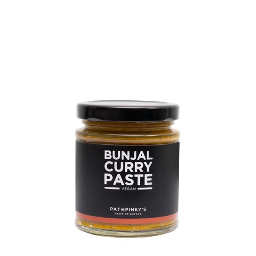 Pat and Pinky's Bunjal Curry Paste 190ml Jar