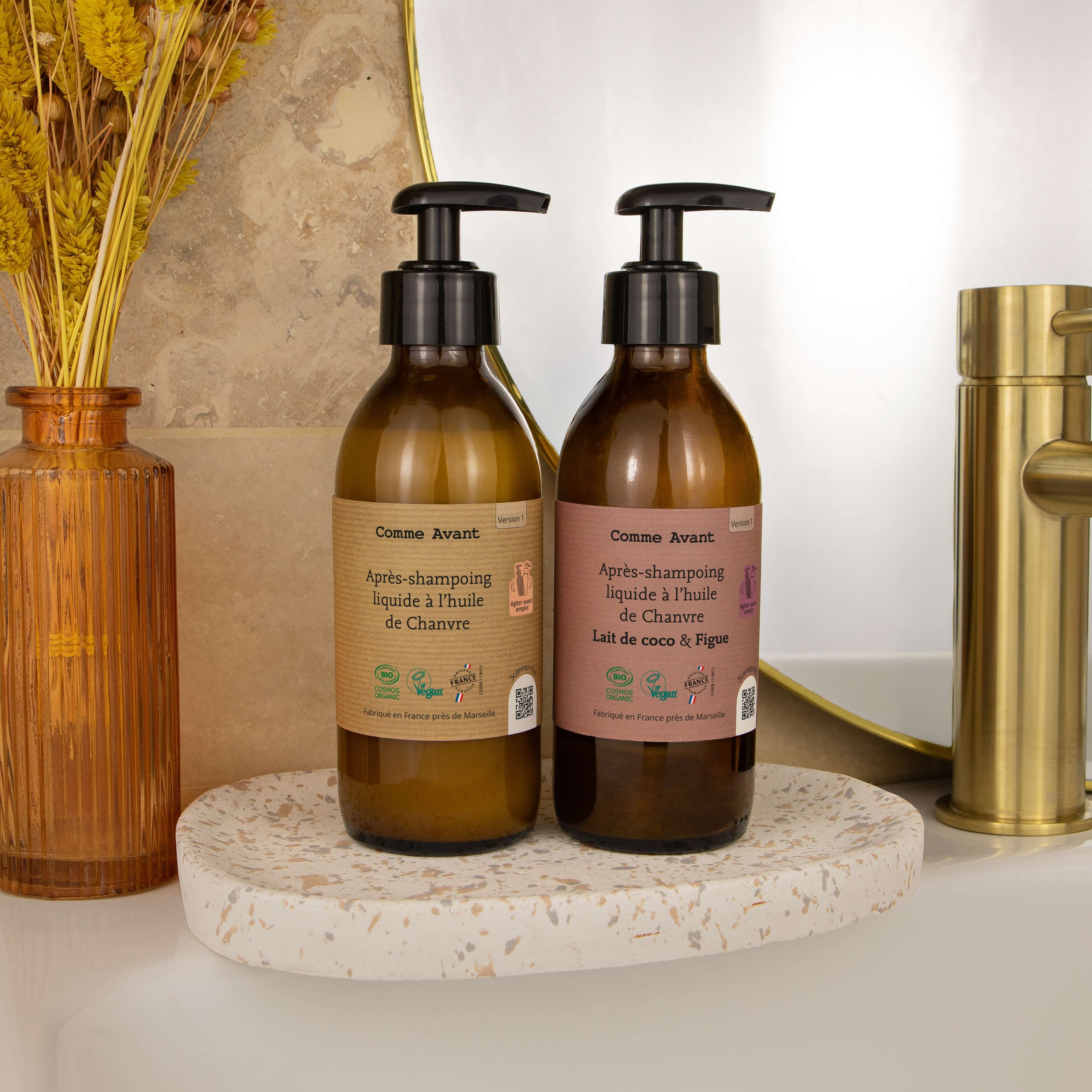 Liquid conditioner with hemp oil