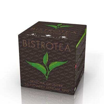 Caja de 50 tipis sencha de té verde