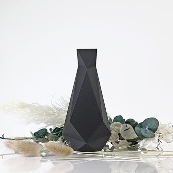 Vase "TAKI" / Noir Mat 3