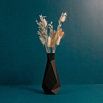 Vase "TAKI" / Noir Mat 4