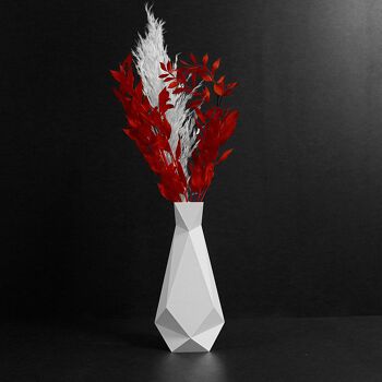 Vase "TAKI" / Blanc Mat 3