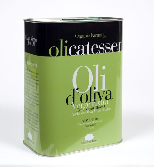 Olicatessen Cupatge. Extra Virgin Olive Oil Bio 3L