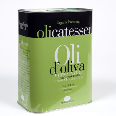 Olicatessen Cupatge. Extra Virgin Olive Oil Bio 3L