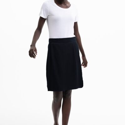 MARY FITTED T-SHIRT tencel white