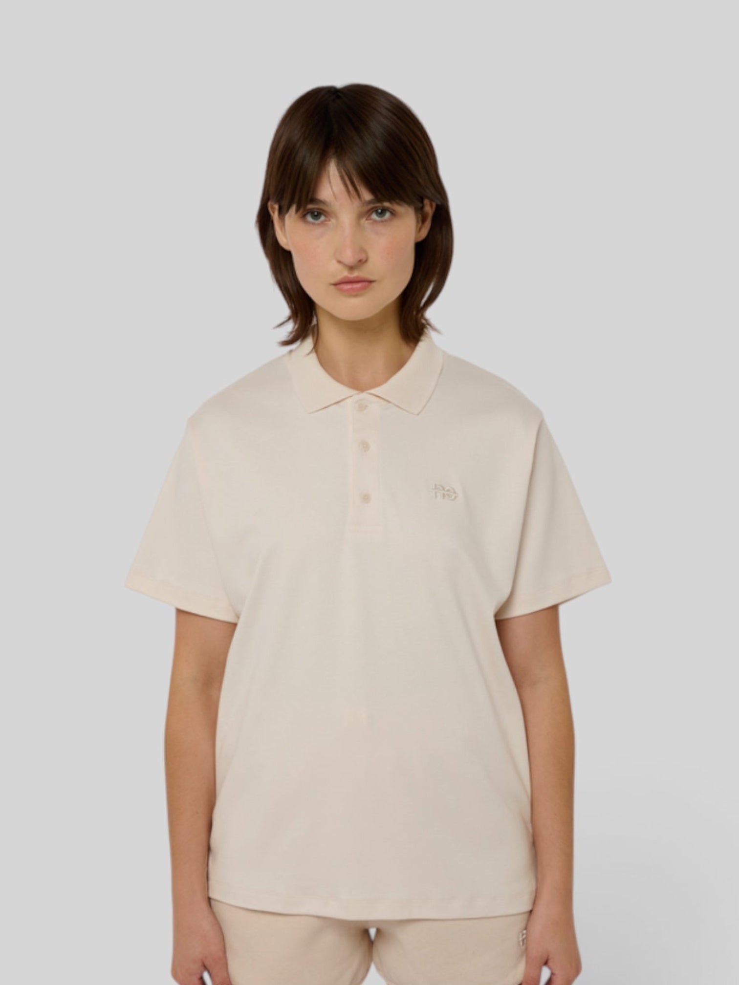 Le ty-shirt W - beige coton