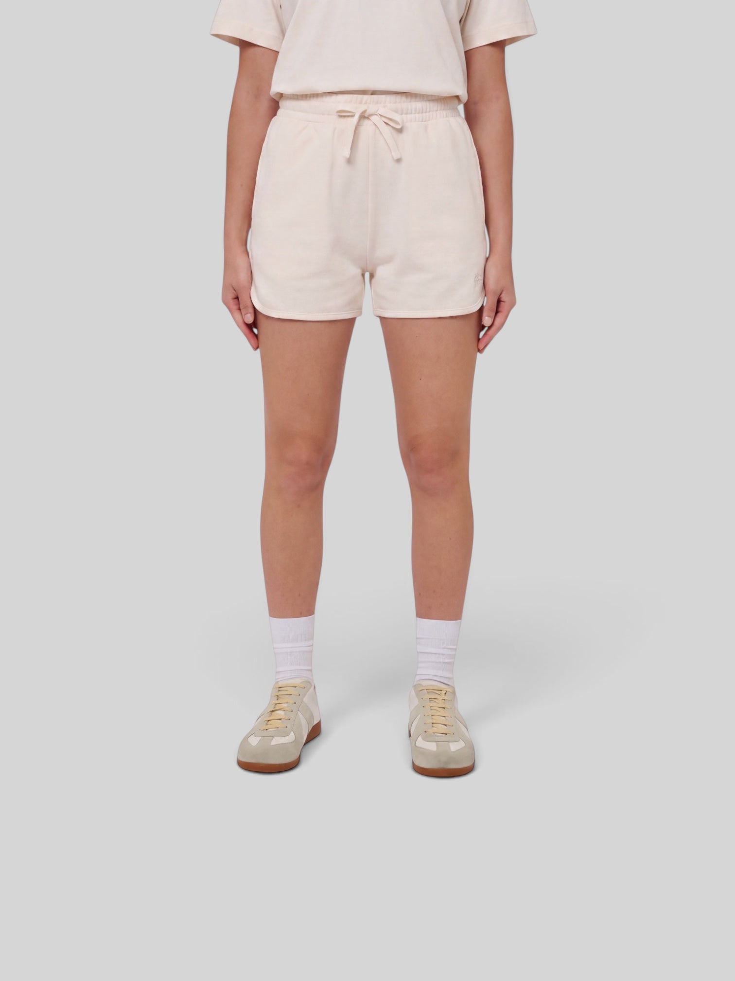Le shorty - beige coton