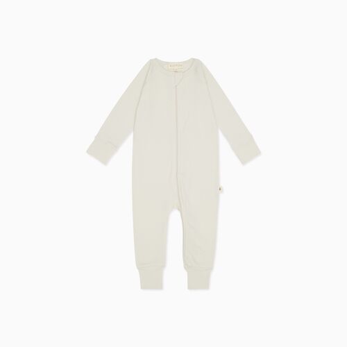 Everyday unfooted onesie milk