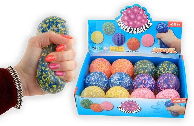Squeeze Bal Slow-Rise 7cm 142 Gram en présentoir (12) (transport aérien)