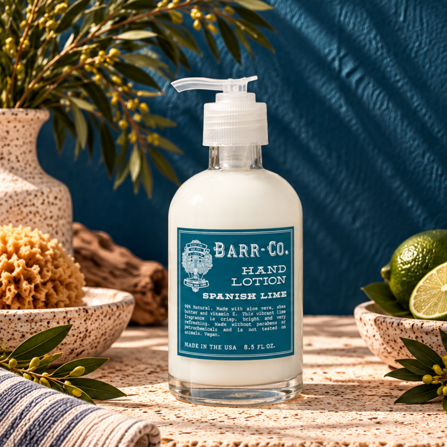Barr-Co Hand- und Körperlotion mit spanischer Limette