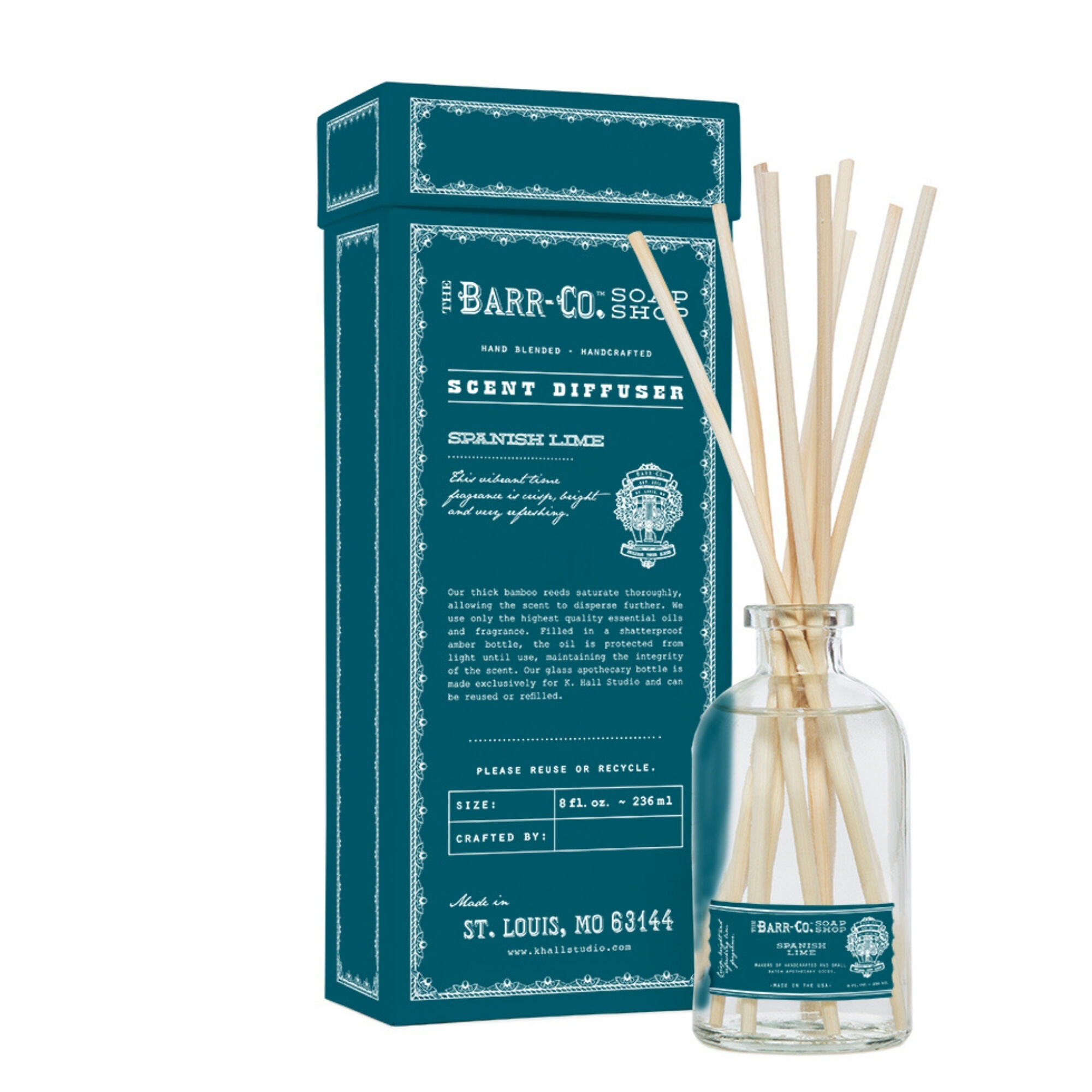 Barr-Co Duftdiffusor mit spanischer Limette (TESTER)