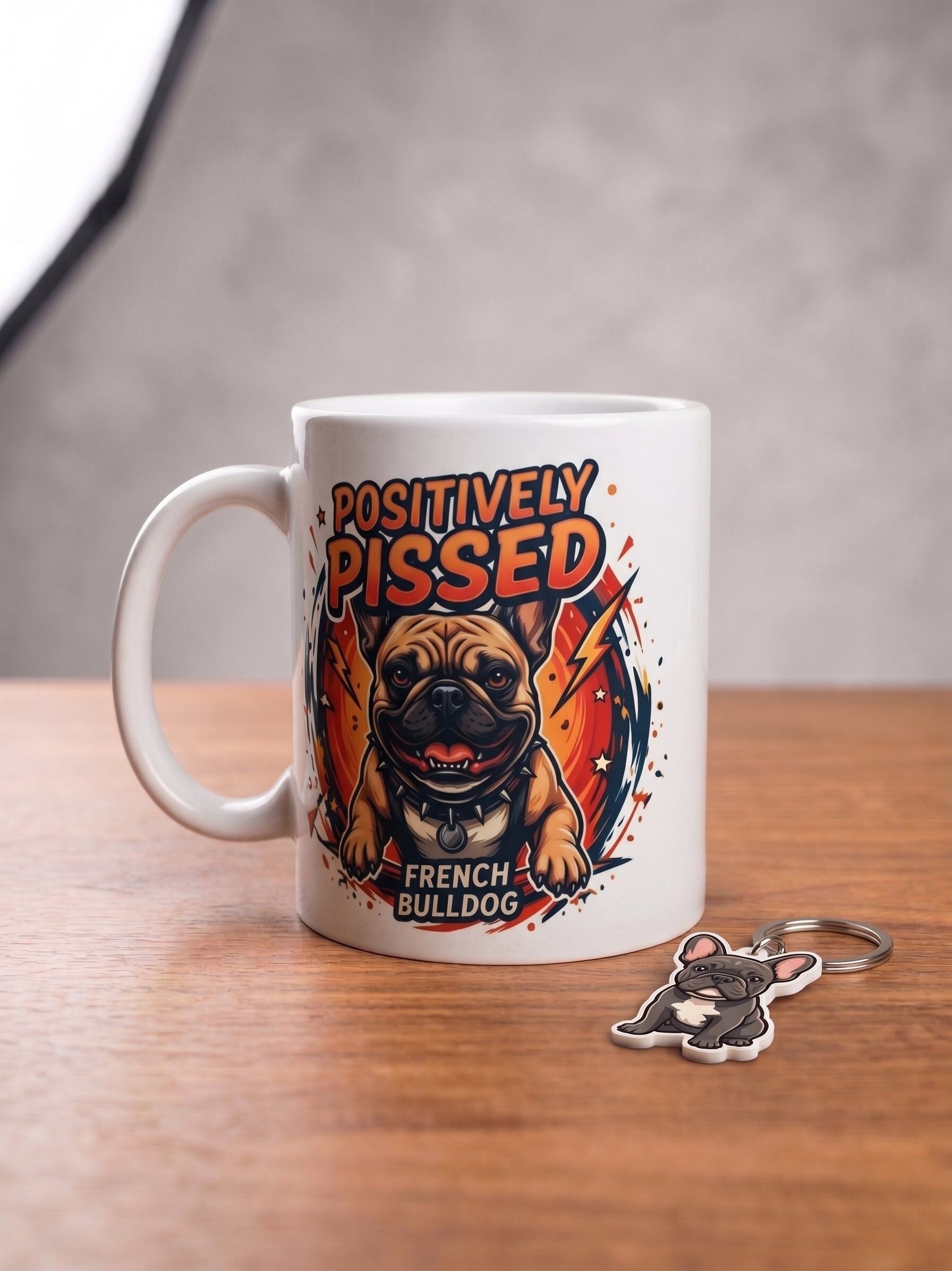 Positively Pissed Frenchie Mug | 11oz