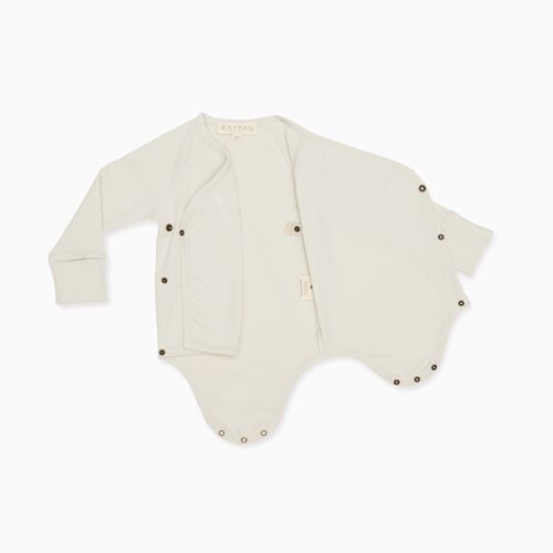 Everyday kimono bodysuit milk