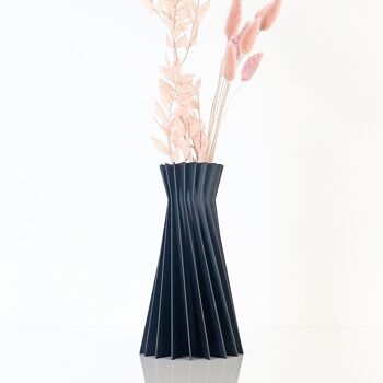 Vase "TANK" / Noir Mat 1