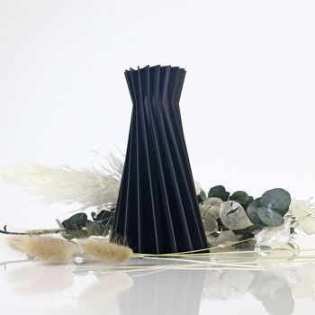 Vase "TANK" / Noir Mat 3
