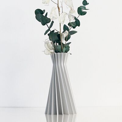Vase "TANK" / Blanc Mat
