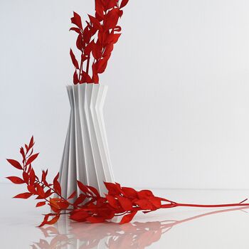Vase "TANK" / Blanc Mat 2