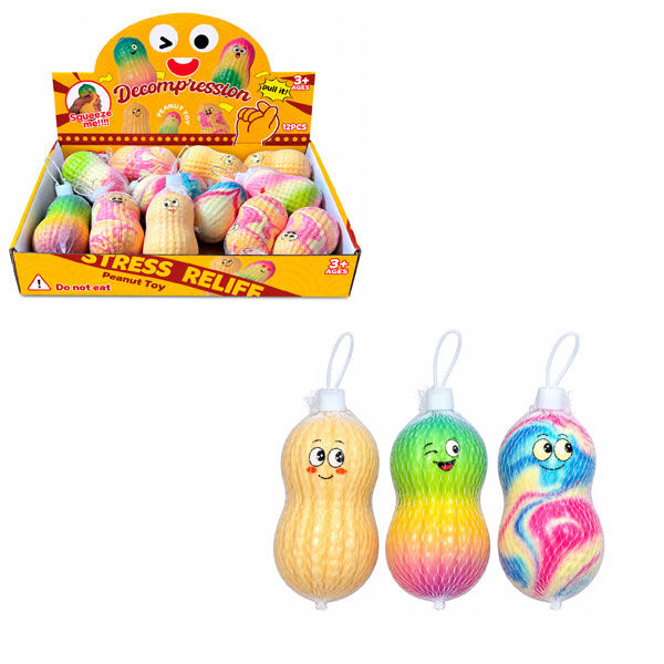 Squishy Cacahuète 10 Cm avec Odeur de Cacahuète