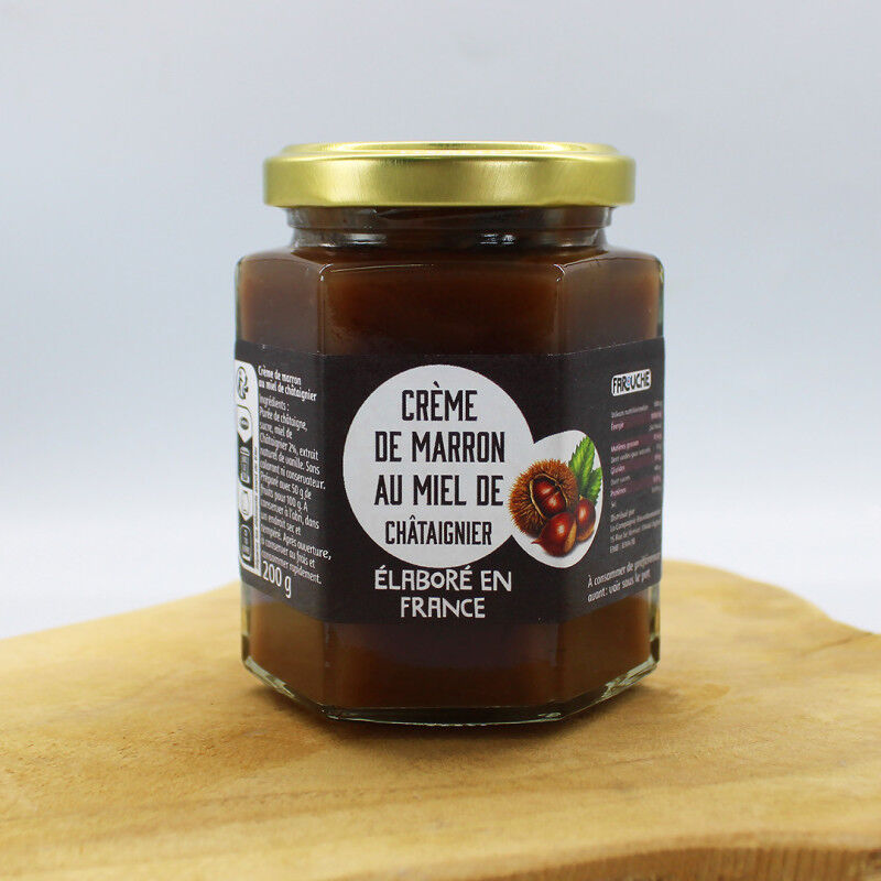 Crème de marrons au miel de Châtaignier