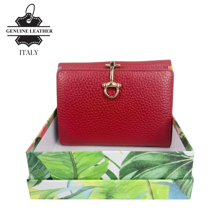 Premium Leather Wallet with Multicolor Interior DM-976