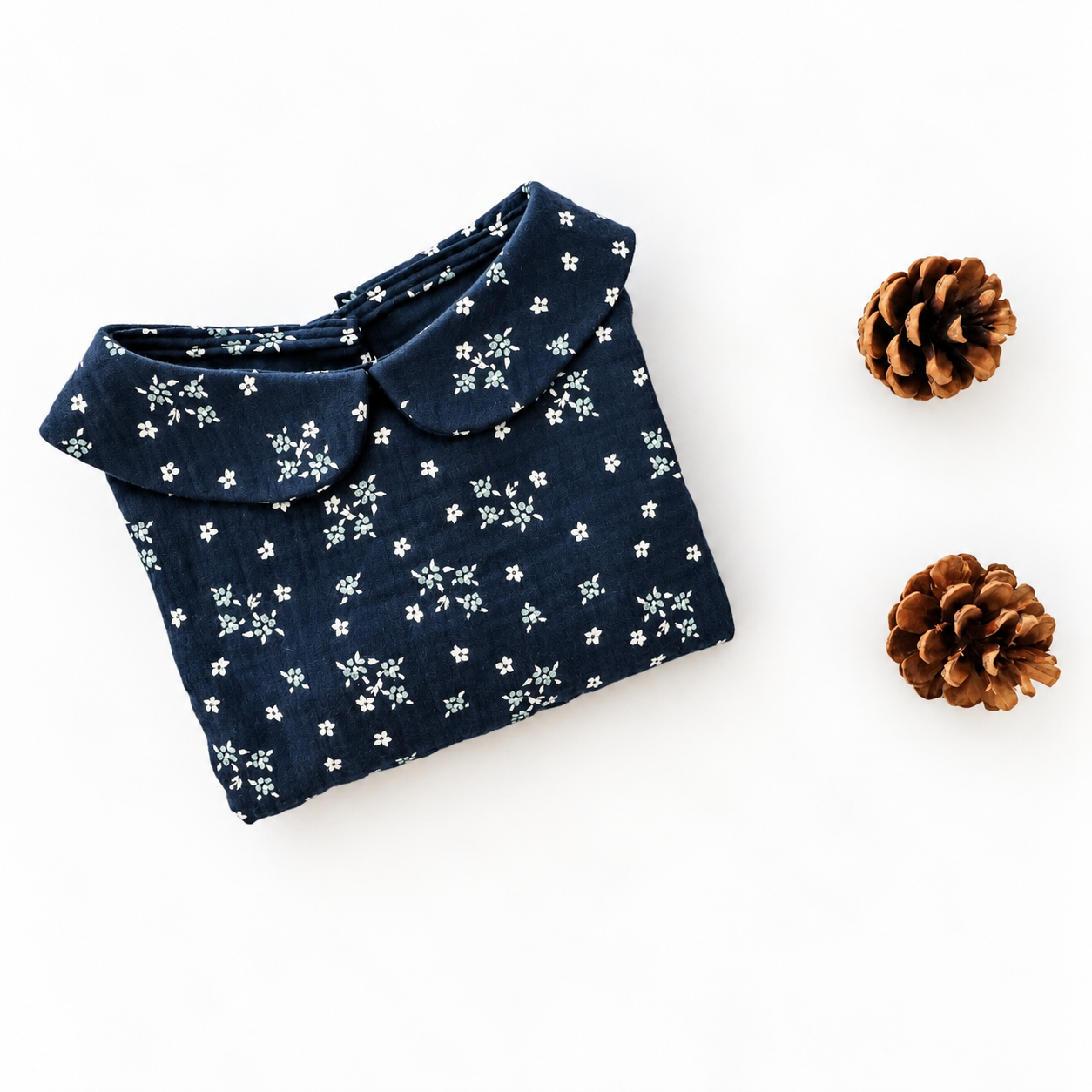 BLUE FLOWERS BLOUSE