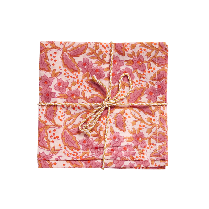 2er-Set Servietten – Nalini Pink