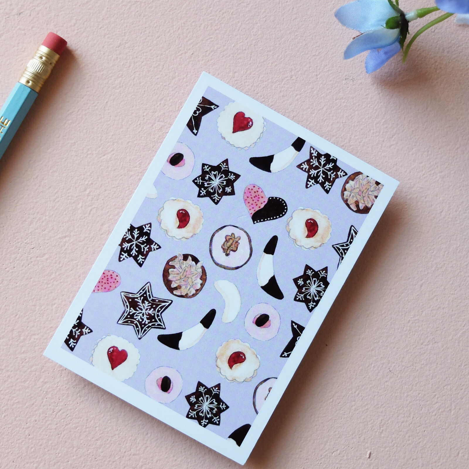 Mini postcard A7 cookies