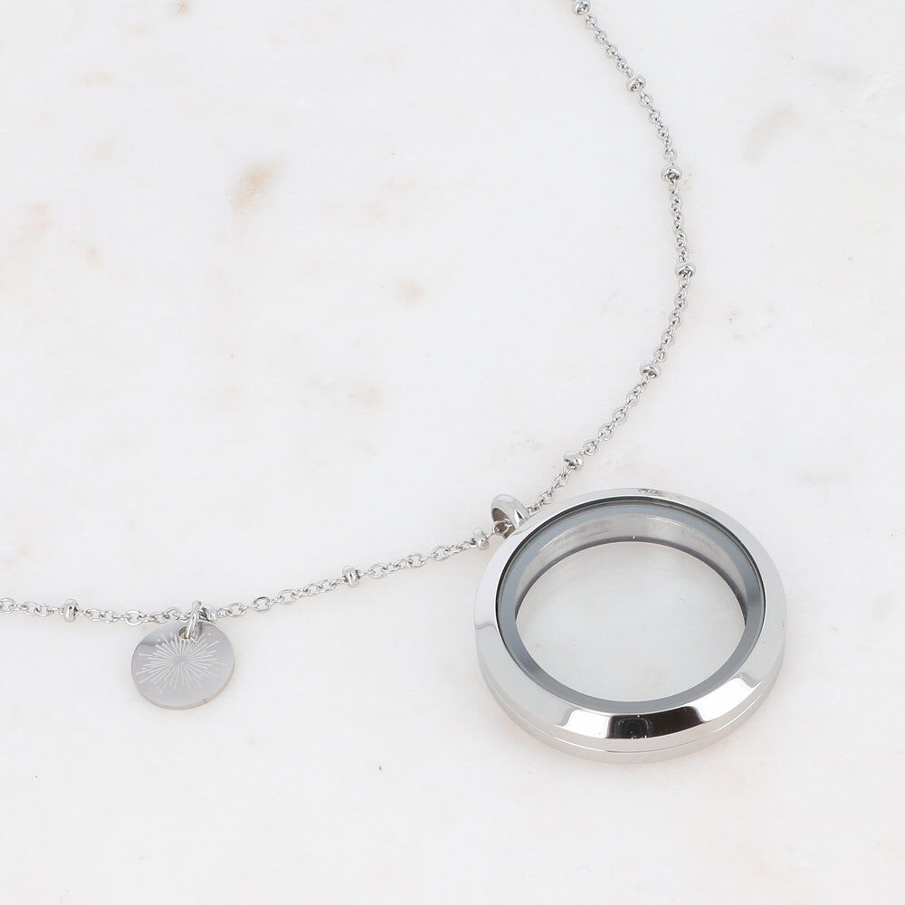 Collier rond locket