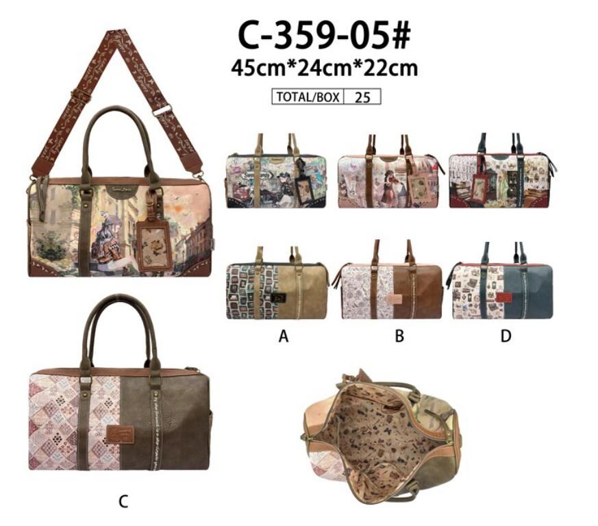 Large Synthetic Sports/Travel Bag Sweet Candy C359-05