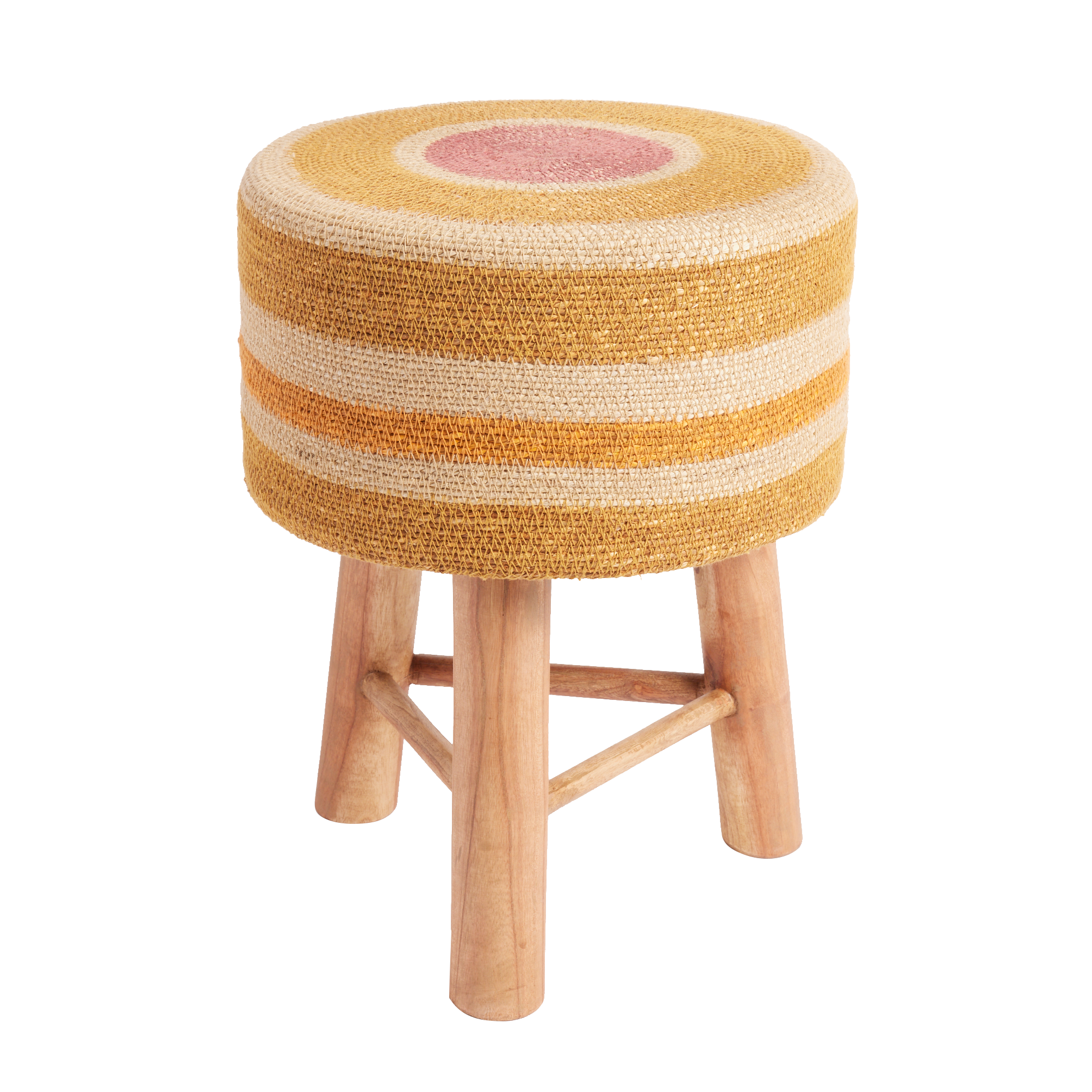 Hocker - Aber rosa-orange