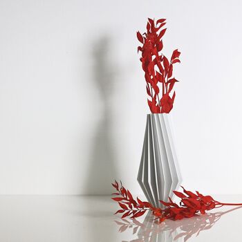 Vase "FURY" / Blanc Mat 3