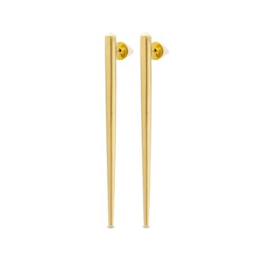 Scala Drop Earrings Gold