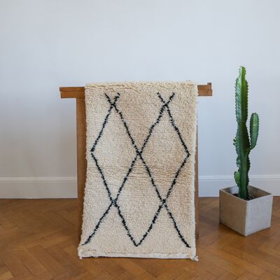 Berber carpet Beni Ouarain - 58x100cm