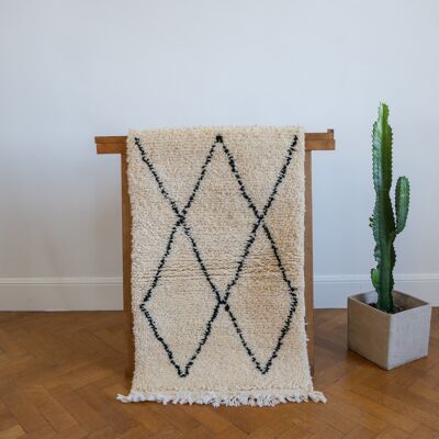 Berber carpet Beni Ouarain - 58x100cm II