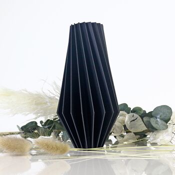 Vase "FURY" / Noir Mat 3
