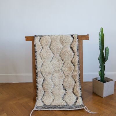 Tapis Berbère Beni Ouarain - 56x103cm