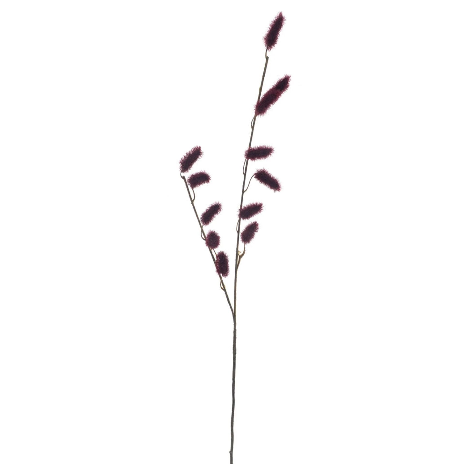 Mini tail spray burgundy 101cm